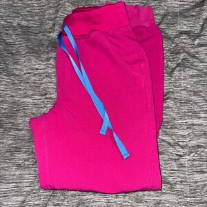 RARE Figs Highwaisted Zamora Joggers raspberry sorbet’s